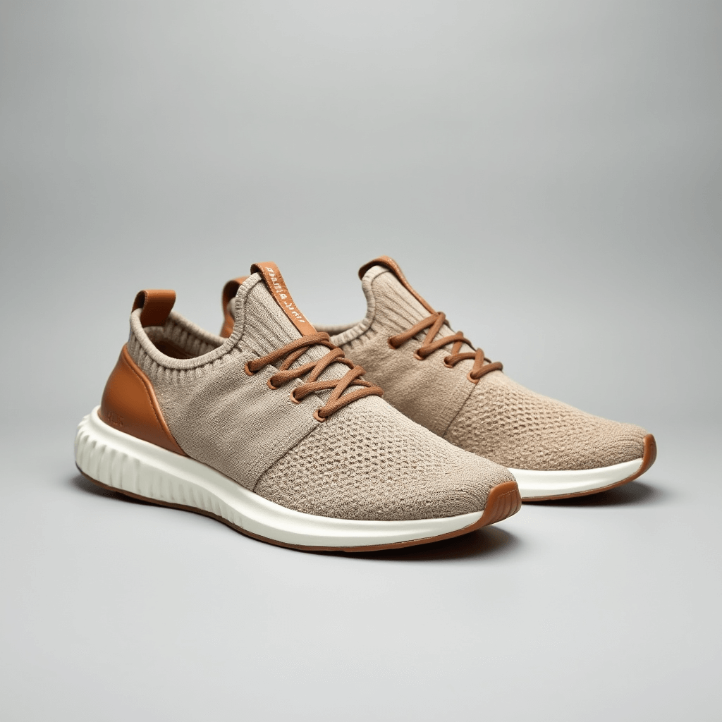 Breathable Knit Sneakers
